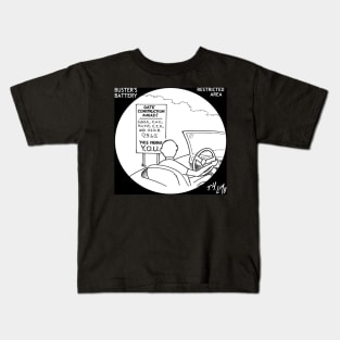 Restricted area Kids T-Shirt